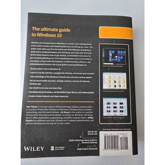 Windows 10 Bible Comprehensive Tutorial Resource - Picture 3 of 4